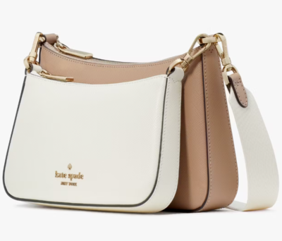 Kate Spade Duo / Duet Crossbody Bag - Brand new Leather Convertible Bag | Heirora