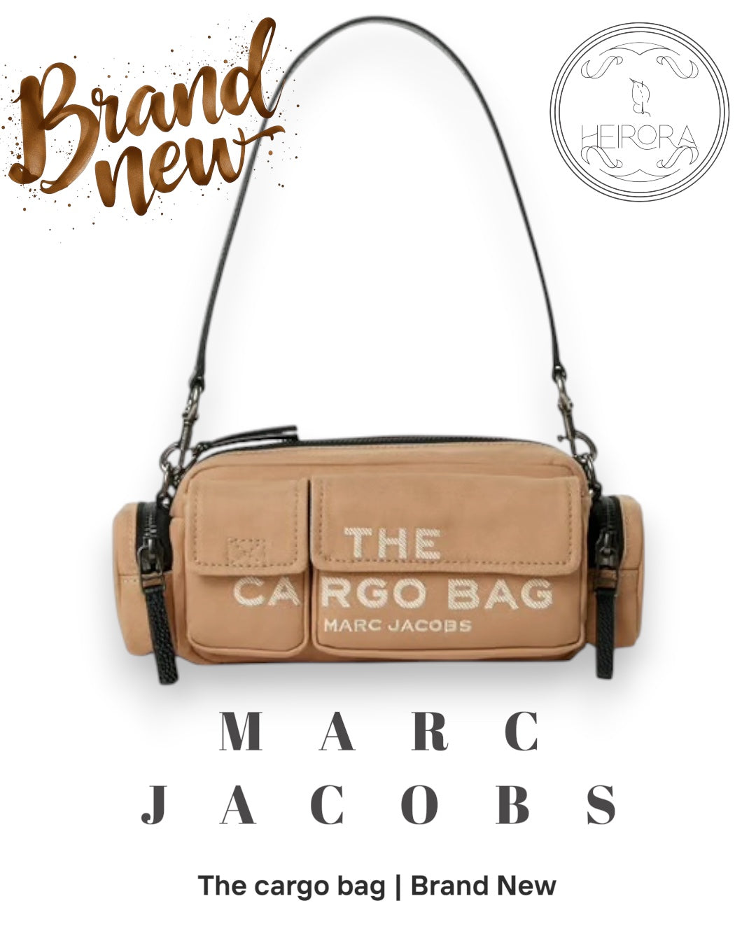 Marc Jacobs The Cargo canvas shoulder bag | Brand new designer bag