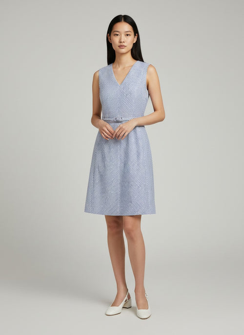 Brooks brothers striped dress | Preloved
