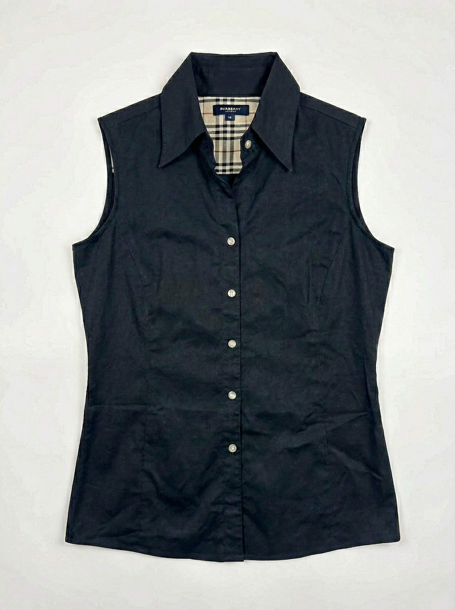 Burberry Black Vest | Preloved