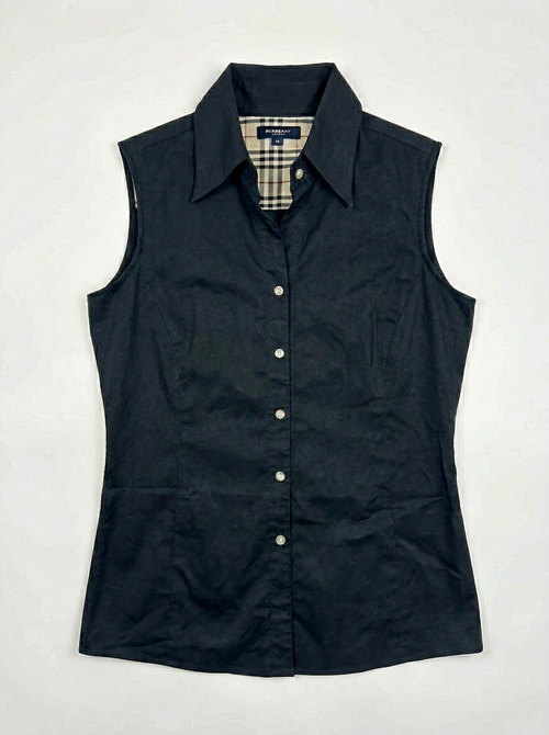 Burberry Black Vest | Preloved