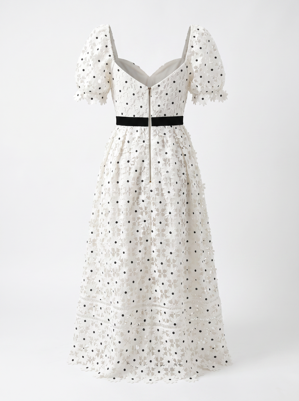 Self portrait white flower lace dress | Outlet