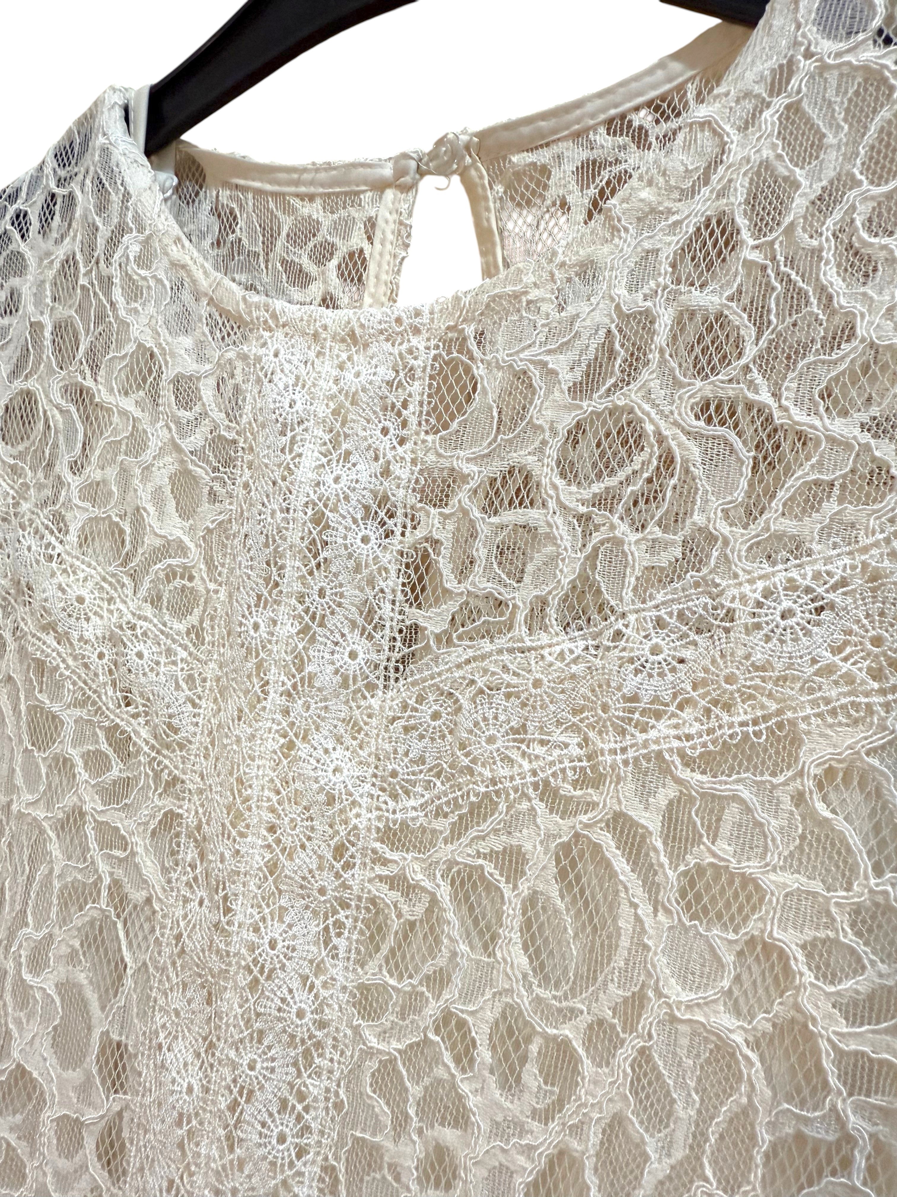 Snidel Cream white lace dress | Preloved