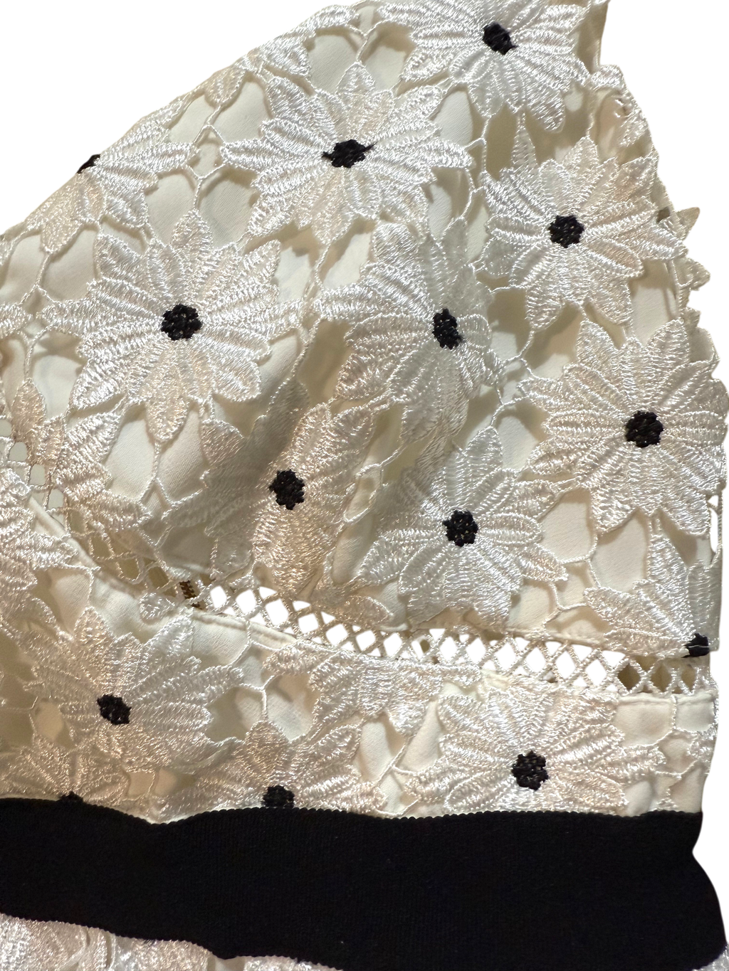 Self portrait white flower lace dress | Outlet
