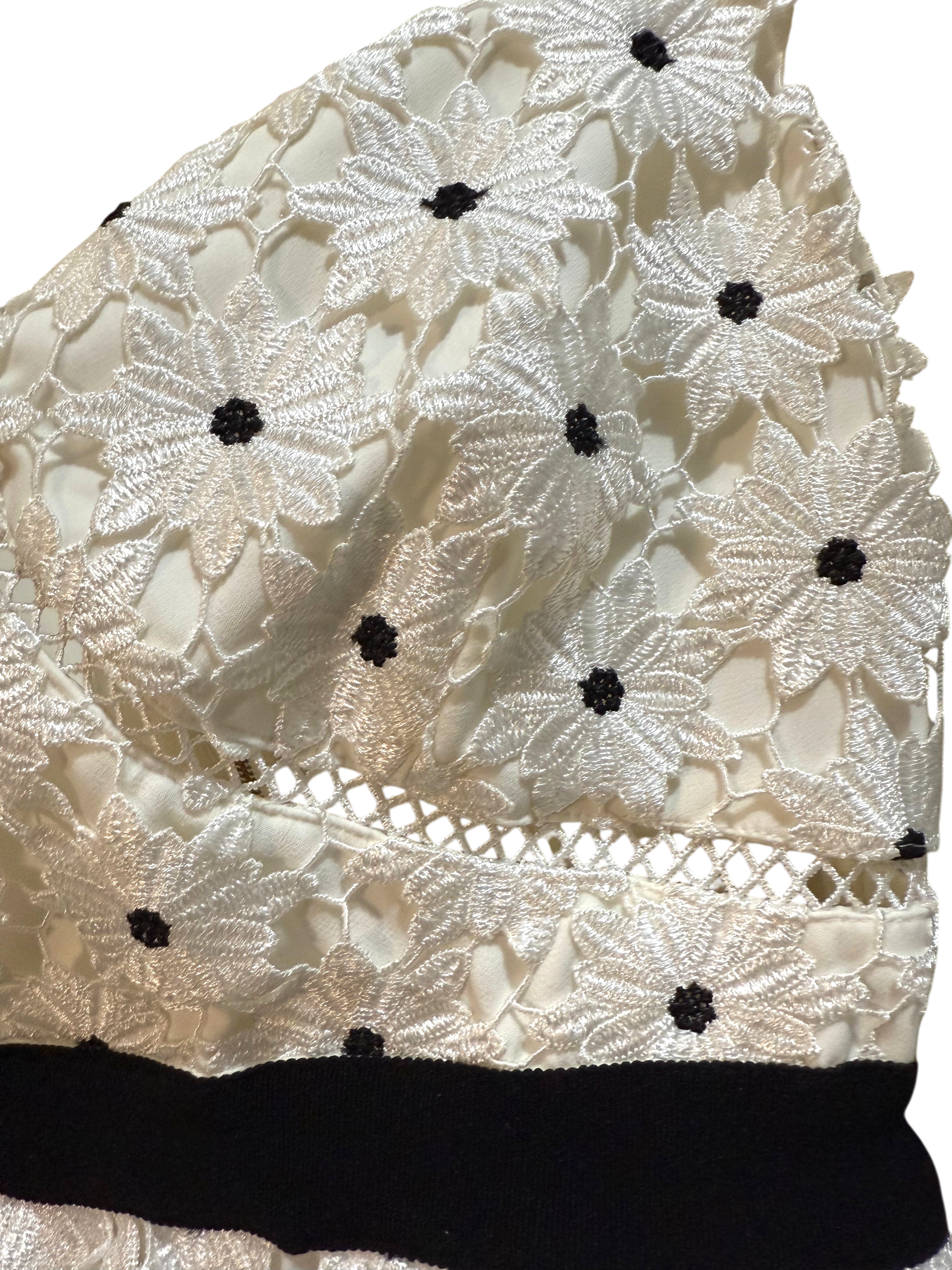 Self portrait white flower lace dress | Outlet