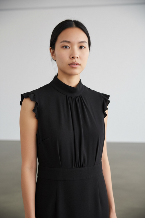 Black Shanghai Tang Dress | Pre-loved