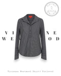 Vivienne Westwood Red Label Navy Pinstripe Shirt Size 2 | Preloved Designer