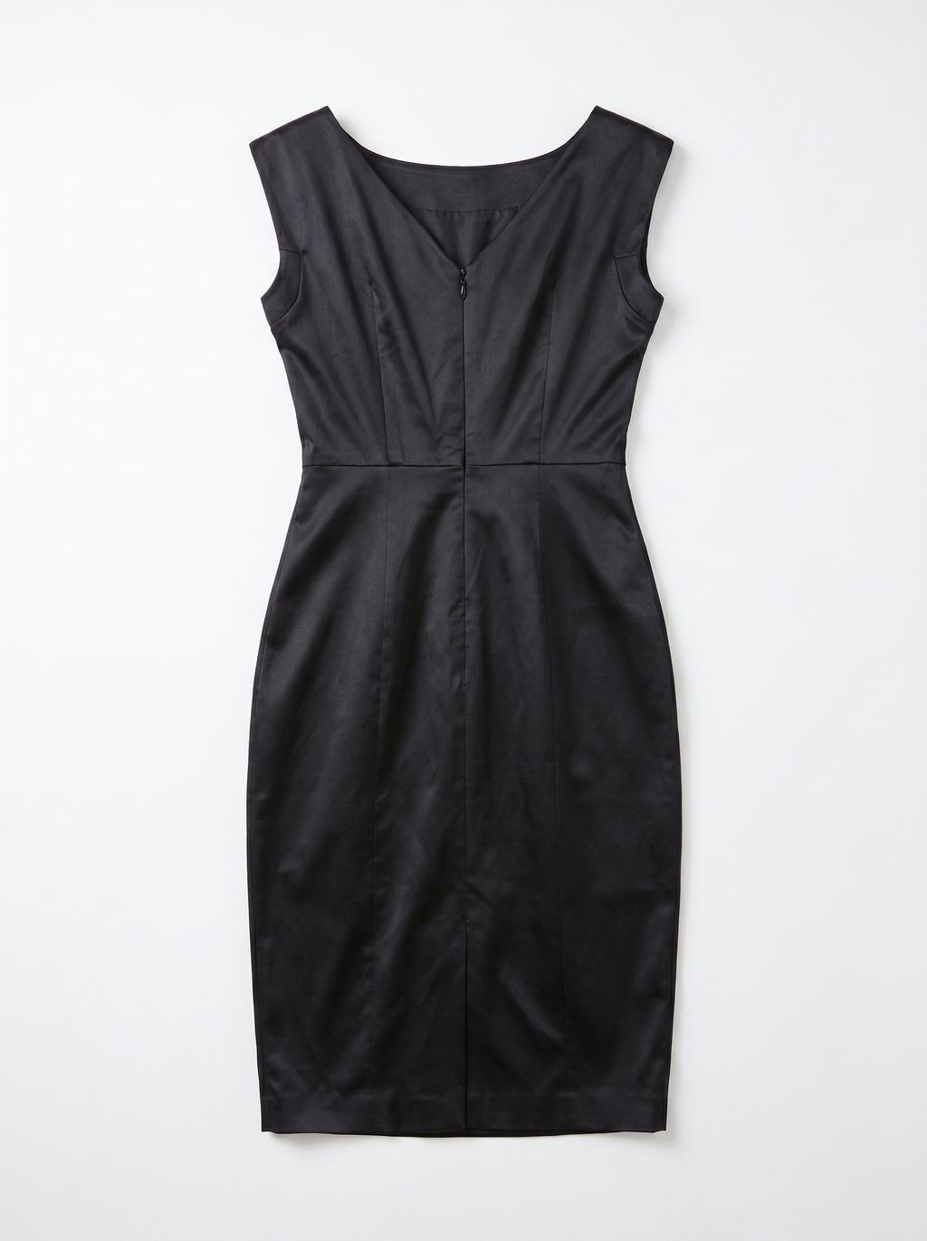 Club Monaco Black Bateau Neck Midi Dress – Size 0 | Preloved