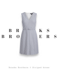 Brooks brothers striped dress | Preloved
