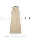 Burberry beige long dress | Preloved