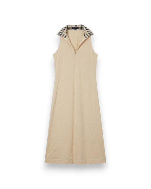 Burberry beige long dress | Preloved