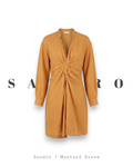 Sandro Mustard Dress | Preloved